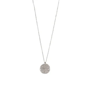 Alchemy Pave Diamond Disc Pendant