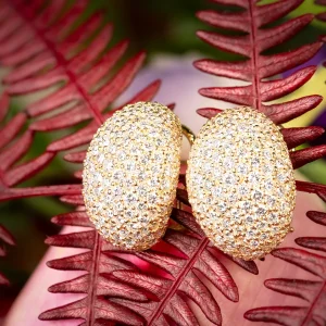 Alchemy Pave Shell Earrings