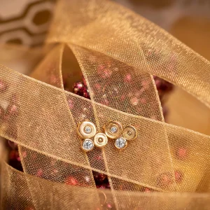 Alex Sepkus Ocean Gold Studs