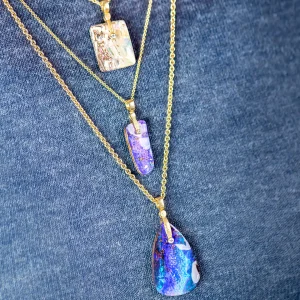 Alex Sepkus Purple Boulder Opal Pendant