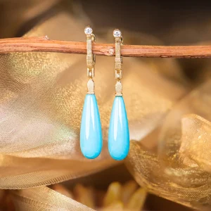 Alex Sepkus Turquoise Drop Earrings