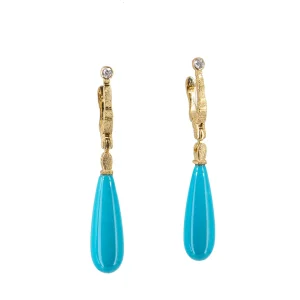Alex Sepkus Turquoise Drop Earrings