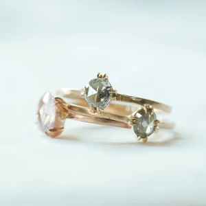 Allison Ullmer Bipartite 5mm Rosecut Solitaire