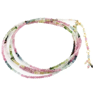 Anne Sportun Gemstone Wrap Bracelet in Tourmaline