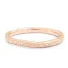 Anne Sportun 14k Rose Gold Wavy Stardust Band