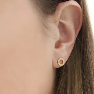 Anne Sportun Open Lilydust Diamond Studs