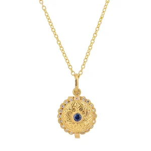 Arman Sarkisyan Sapphire Mini Locket