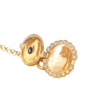 Arman Sarkisyan Sapphire Mini Locket