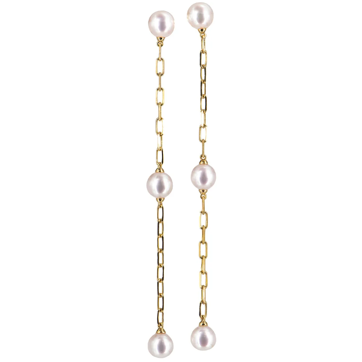 assael_pearl_chain_earrin_0.webp Assael Pearl Chain Earrings
