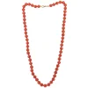 Assael 20.5" Sardinian Coral Necklace