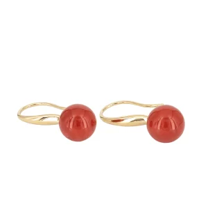 Assael Sardinian Coral Earrings