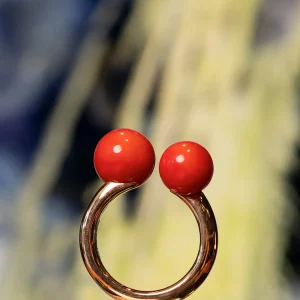Assael Sardinian Coral Ring