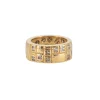 Audrius Krulis Double Width Princess Cut Diamond Band