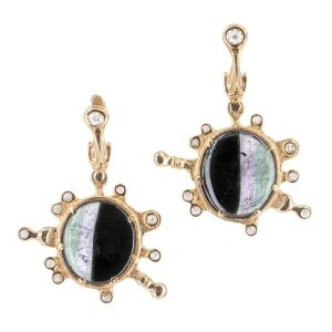 Audrius Krulis Melon Tourmaline Earrings