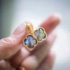 Barbara Heinrich Labradorite Earrings