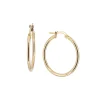Alchemy Classic Gold Hoops 2mm x 20mm