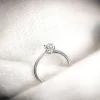 Erika Winters Laurel Cathedral Solitaire Ring with Diamond