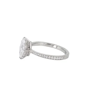 Erika Winters Marquise Margot Solitaire Ring