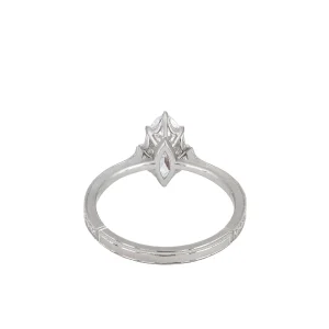 Erika Winters Marquise Margot Solitaire Ring