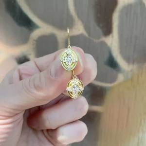 Erika Winters Thea Halo Earrings