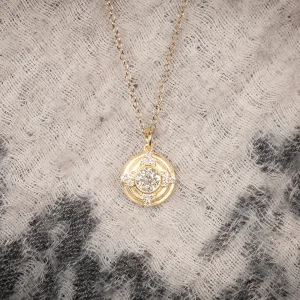 Erika Winters Thea Halo Necklace