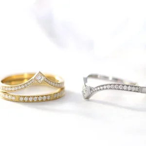 Erika Winters Twyla Band in Rose Gold