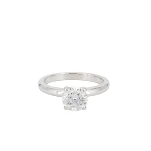 Alchemy Ideal Cut Lab Grown Diamond White Gold Ring
