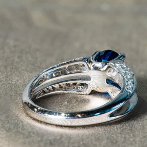 Alchemy Jose Hess Blue Sapphire Platinum Ring