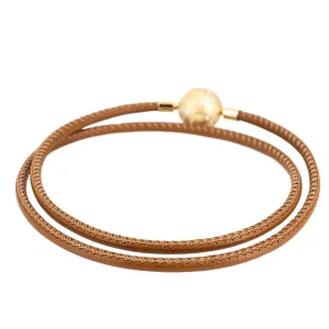 Jorg Heinz Jörg Heinz Leather Necklace Brown