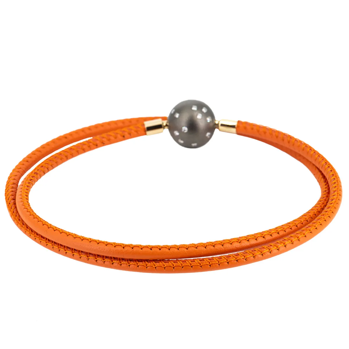 jrg_heinz_leather_necklac_2-5.webp Jorg Heinz Jörg Heinz Leather Necklace Orange