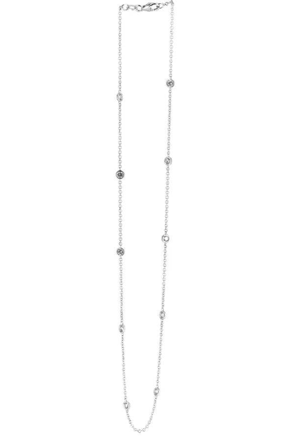 Alchemy 18k White Gold Diamond Necklace