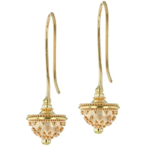 Kent Raible Acorn Drop Earrings