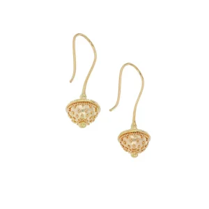 Kent Raible Acorn Drop Earrings