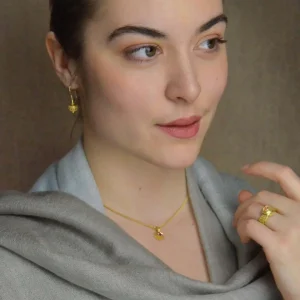 Kent Raible Acorn Drop Earrings