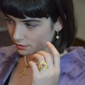 Kent Raible Flower Ring