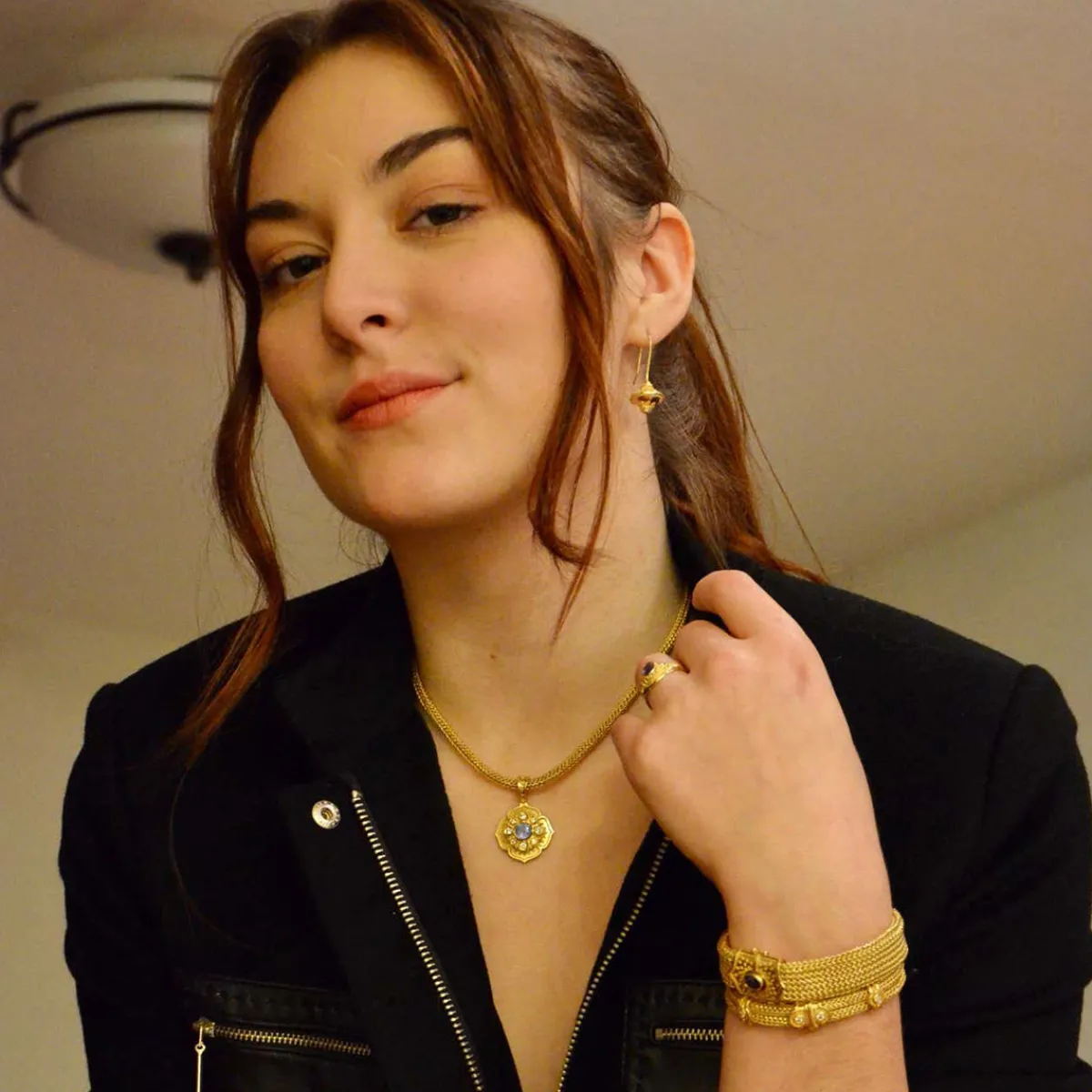 kent_raible_flying_saucer_2.webp Kent Raible Flying Saucer Earrings