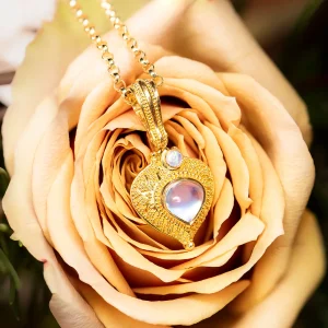 Kent Raible Moonstone Opal Pendant