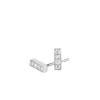 Kimberly Collins Diamond White Gold Stix Studs