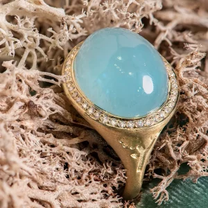 Lauren K Aquamarine Ring