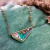 Lauren K Bea Boulder Opal Necklace