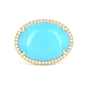 Lauren K Mischa Turquoise Ring
