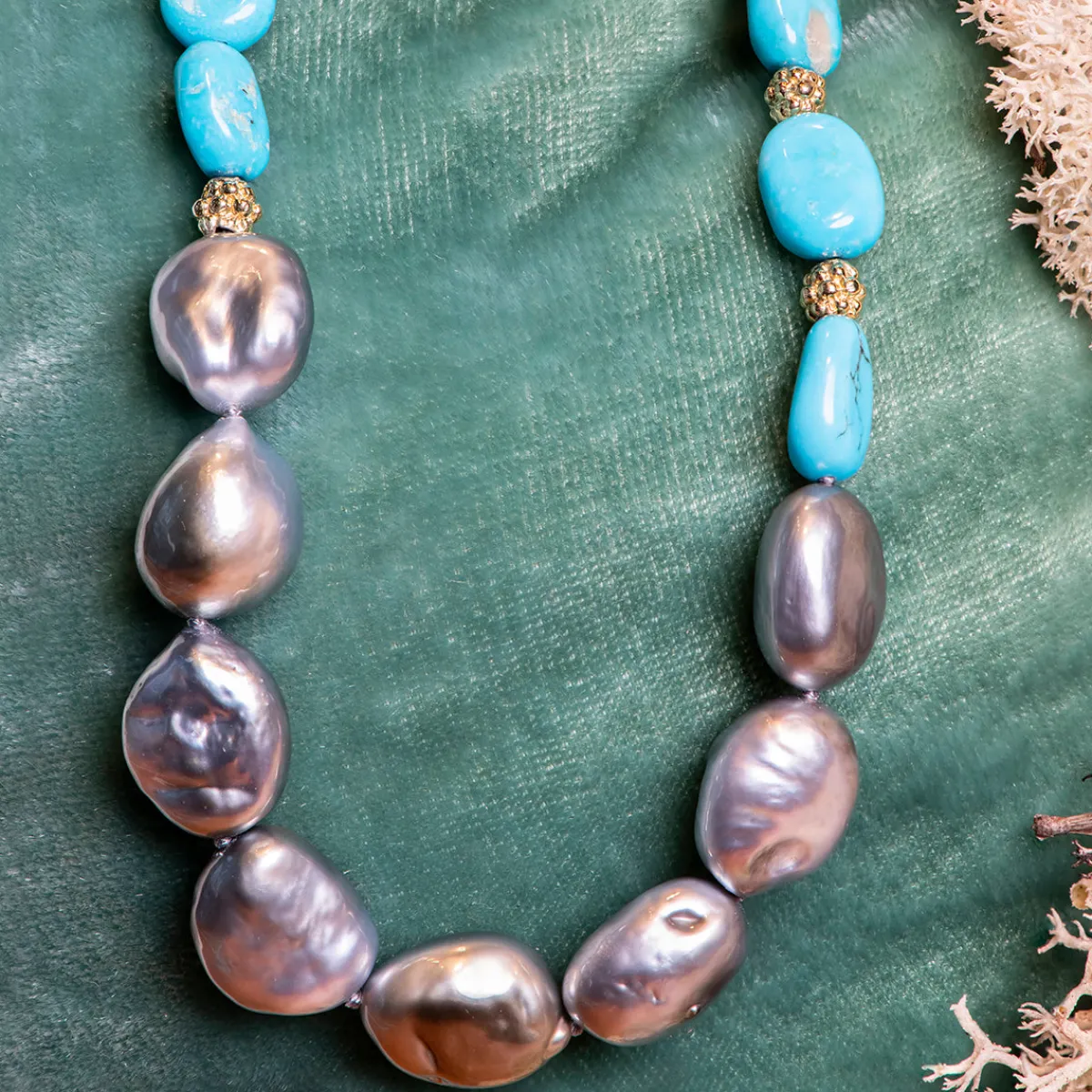 lauren_k_south_sea_pearl__0.webp Lauren K South Sea Pearl & Turquoise Necklace