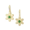Lauren K Tsavorite Daisy Earrings
