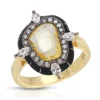 Lord Black & Yellow Rock Candy Ring