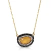 Lord Yellow Sapphire Rock Candy Necklace