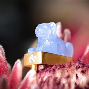 Loren Nicole Lion Amulet Ring