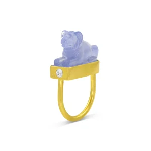 Loren Nicole Lion Amulet Ring