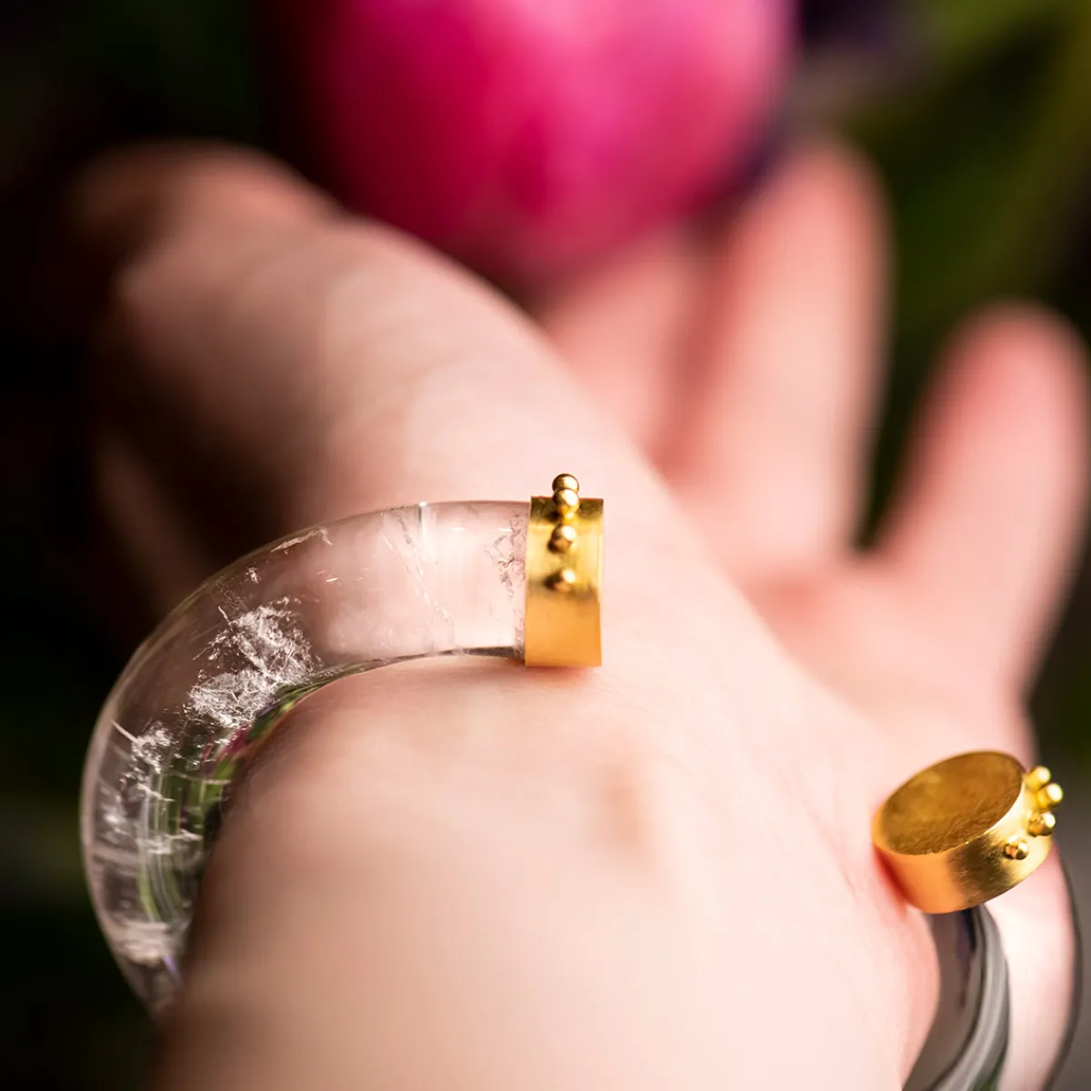 loren_nicole_rock_crystal_0-1.webp Loren Nicole Rock Crystal Hellenic Bangle