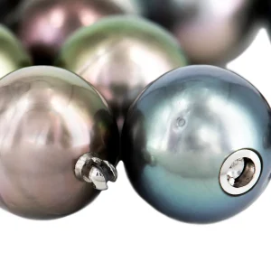 Alchemy Multi Color Dark Tahitian Pearl Necklace