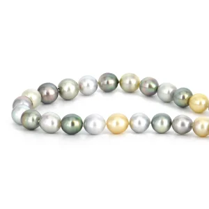 Alchemy Multi Color Tahitian Pearl Necklace